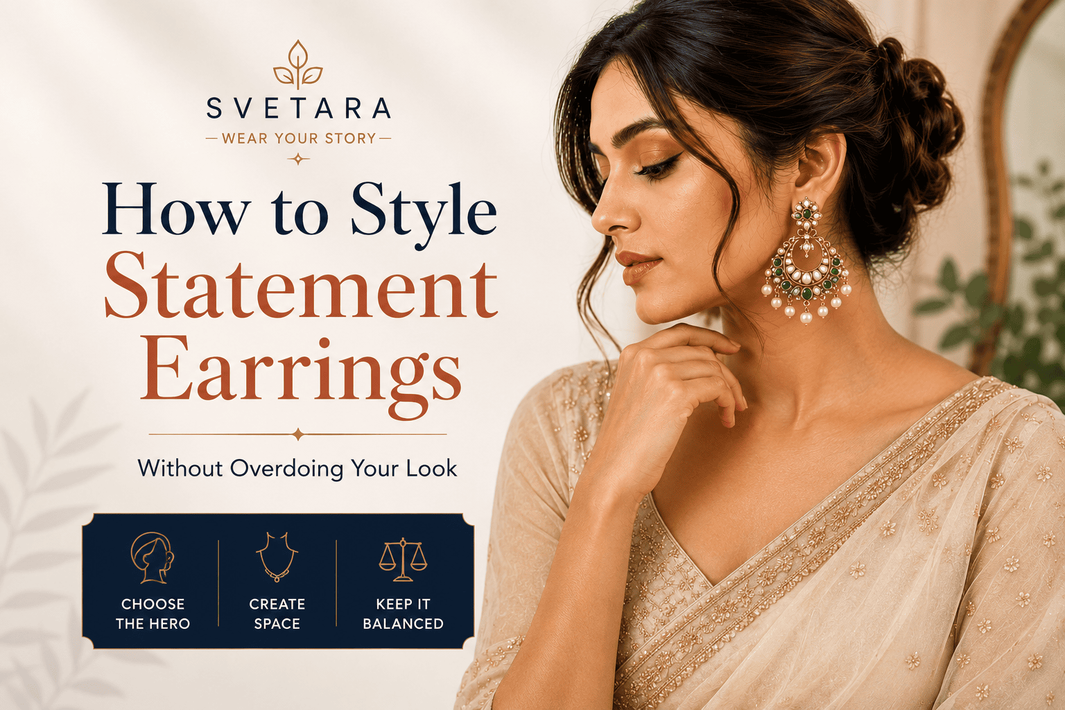 How to Style Statement Earrings Without Overdoing Your Look